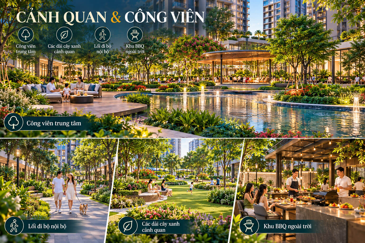 Cảnh quan và công viên